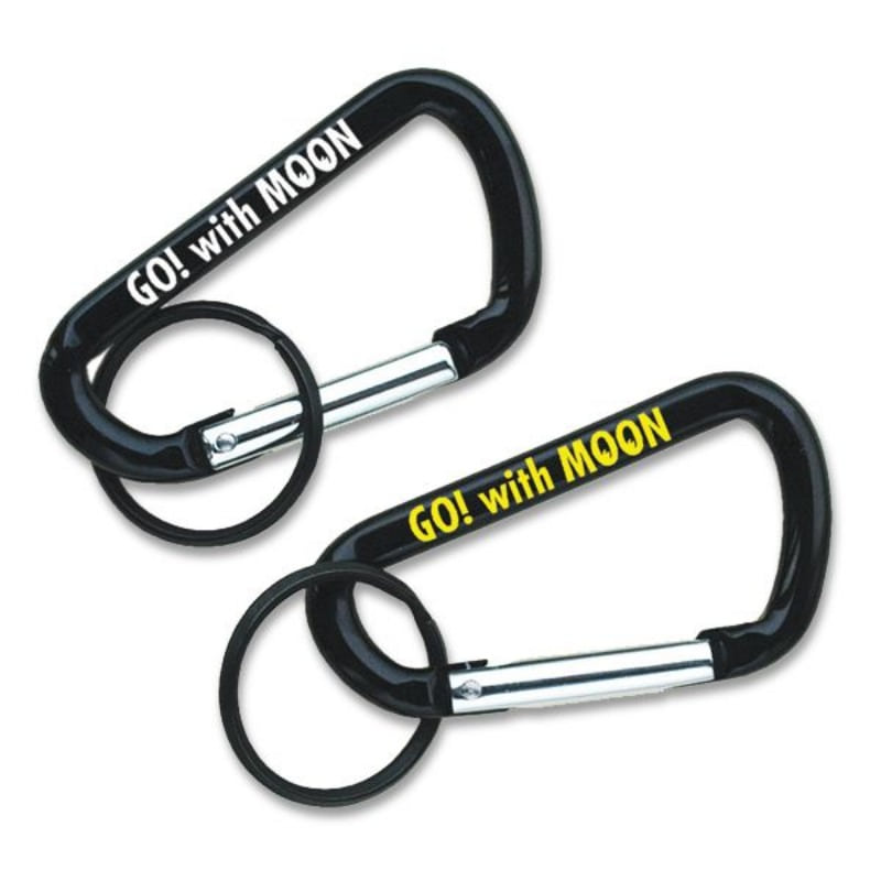 (*) [PRODUCT_DESC]Go! With MOON Big Carabiner Key Ring Large [MKR064]