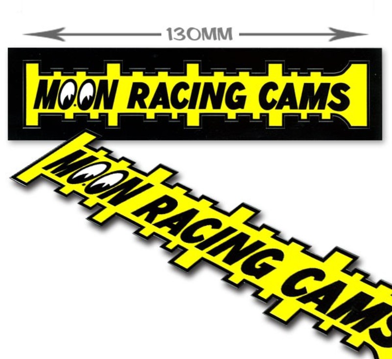 문아이즈 KOREAMOON Racing Cams Sticker [ DM171YE ]문아이즈MOONEYES