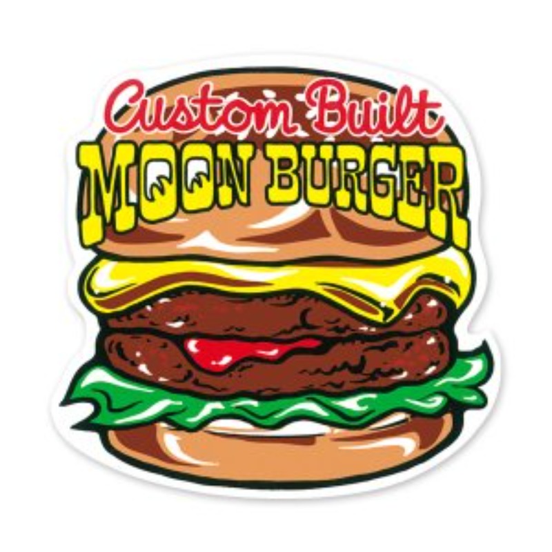 문아이즈 KOREAMOON Burger Sticker [DM184]문아이즈MOONEYES