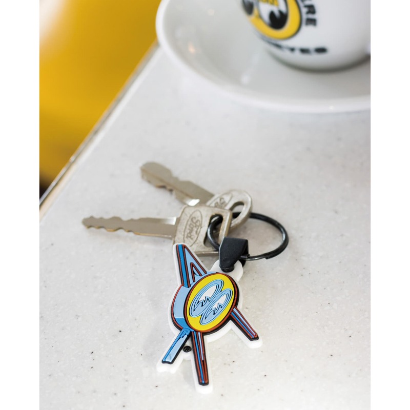 (*) [PRODUCT_DESC]MOON Cafe Neon Rubber Key Ring [MKR180]