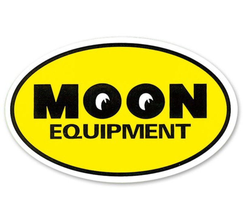 문아이즈 KOREAMOON Equipment Oval Sticker [ DM170YE ]문아이즈MOONEYES