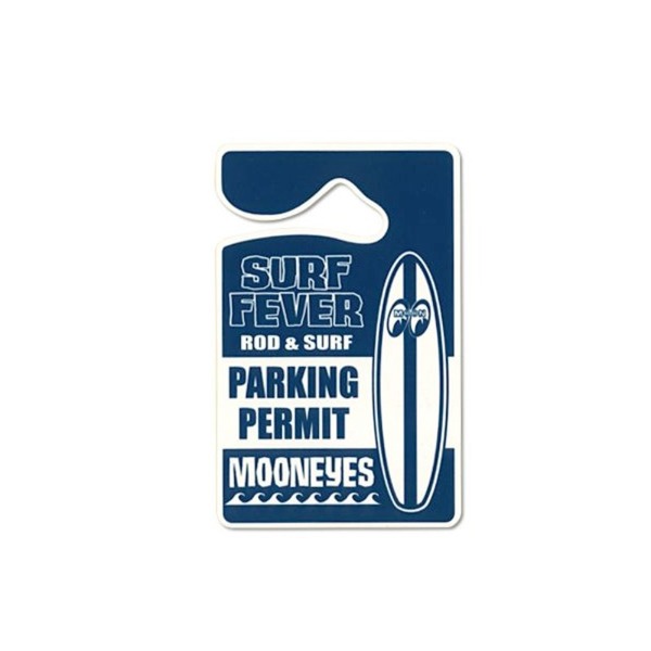 문아이즈 KOREAMOONEYES SURF FEVER Parking Permit [MG463]문아이즈MOONEYES